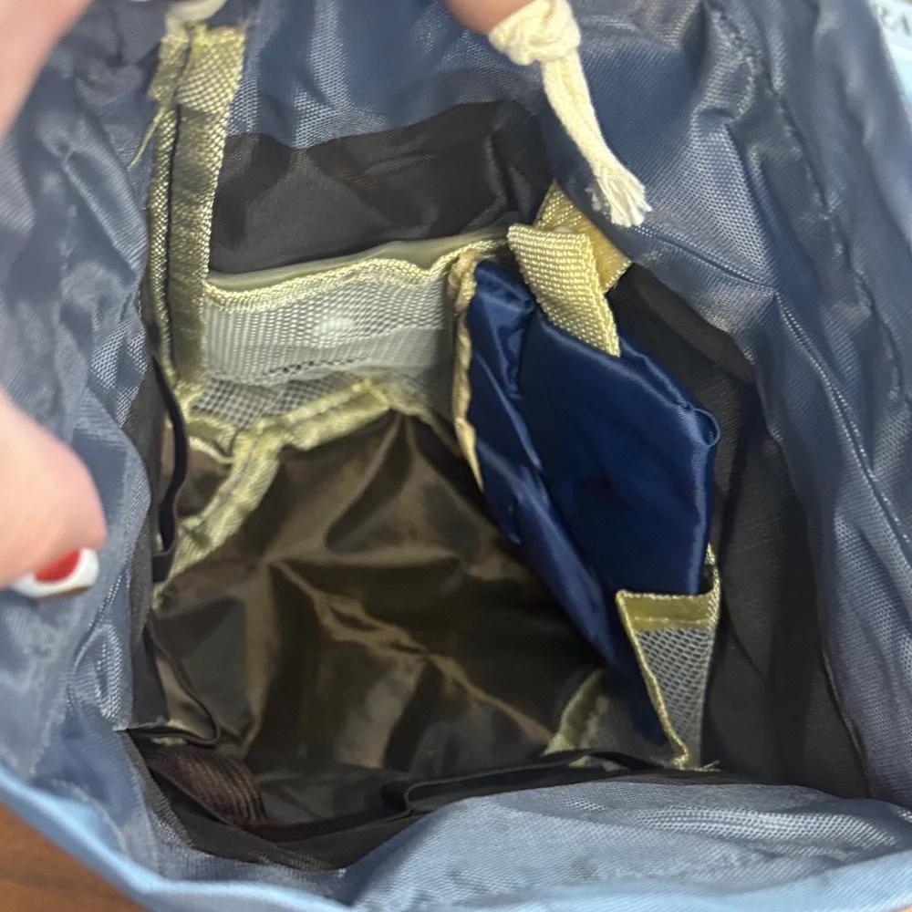 Blue Travel Pouch